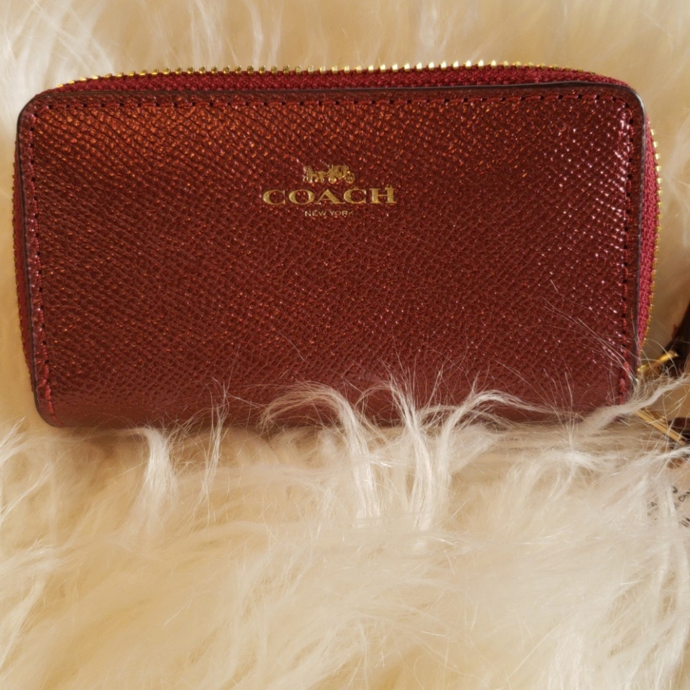 Coach Mini Leather Wallet